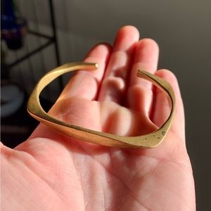 Solid Brass Bangle